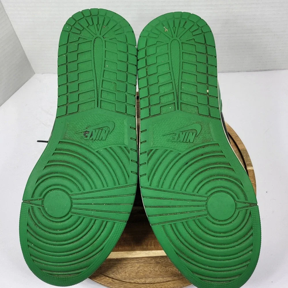 Jordan Access‎ Pine Green Black White Mens 12 AR3762-013 Mid Top Sneakers